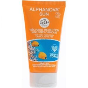 Alphanova Sun - Solaire très haute protection SPF 50+ - 50 g