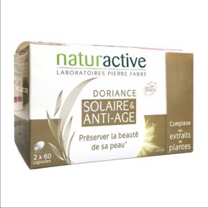 Naturactive - Doriance Solaire & Anti-âge - Lot 2 x 60 capsules