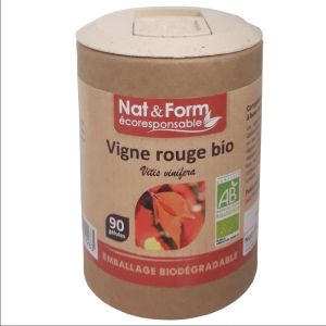 Nat & Form - Vigne rouge Bio - Gélules