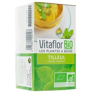 Vitaflor - Tilleul bio tisane sommeil - 18 sachets