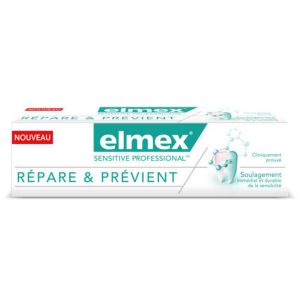 Elmex - Sensitive Professional dentifrice répare et prévient - 75ml