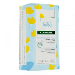 Klorane bébé - Savon surgras doux - 250 g