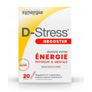Synergia - D-stress booster 1mois - 30 sachets