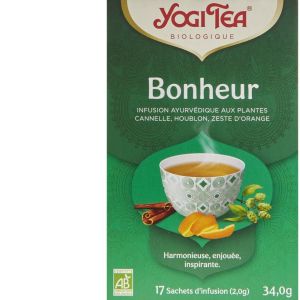 Yogi Tea - Bonheur infusion -17 sachets