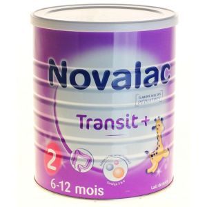 Novalac - Transit+ 2ème âge lait en poudre - 800g