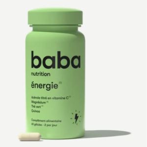 Baba nutrition - Energie - 60 gélules