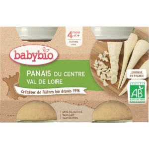 Babybio - Panais du Val de Loire - dès 4 mois - 2x130g