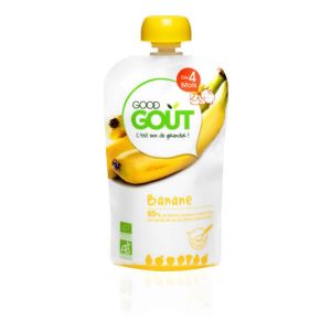 Good Goût - Gourde de fruit banane dès 4 mois - 120 g