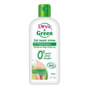 Love & Green - Gel lavant intime hydratant - 200 ml