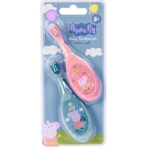 Peppa Pig - 2 brosses à dent extra souple - 0+mois