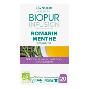Biopur Infusion - Romarin menthe - 20 sachets
