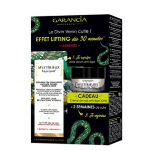 Garancia - Mystérieux repulpant sérum anti-âge global 30ml + Crème de nuit anti-âge 10ml offerte