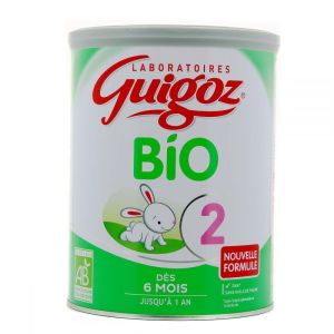 Guigoz - Lait Bio 2ème âge - 800g