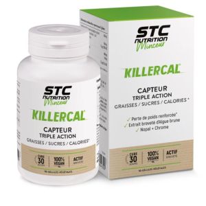 STC Nutrition - Killercal capteur triple action - 120 gélules
