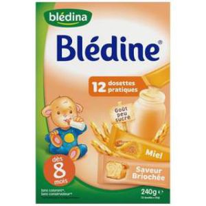 Blédina blédiner riz/carottes dosettes 144g