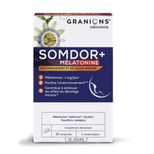Granions - Somdor + mélatonine - 15 comprimés