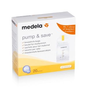 Medela - Sachets pour lait maternel - Boite de 20 sachets
