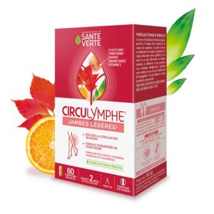 Santé Verte - Circulymphe jambes légères - 60 comprimés