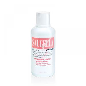 Saugella poligyn - Nettoyant doux pour muqueuses fragiles ou asséchées - 500mL