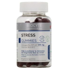 Biocyte - Stress - 30 gummies goût cerise - 162g