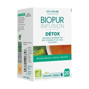 Biopur Infusion - Détox - 20 sachets