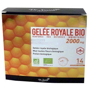 Dr Smith - Gelée Royale Bio - 14 ampoules