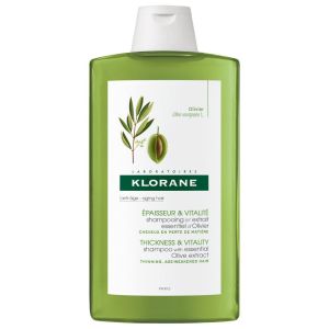 Klorane - Shampoing épaisseur et vitalité  extrait essentiel d'olivier - 400ml