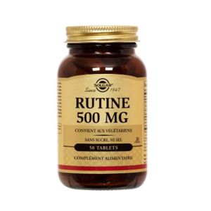 Solgar - Rutine 500mg - 50 tablets