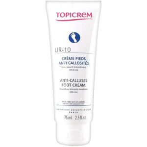 Topicrem - Crème pieds anti-callosités UR-10 - 75 ml
