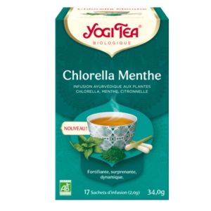 Yogi tea - Chlorella menthe infusion - 17 sachets
