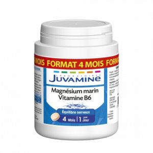 Juvamine - Magnésium marin Vitamine B6 - 120 comprimés