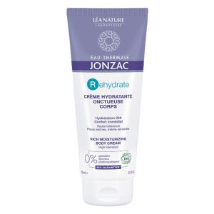 Jonzac REhydrate - Crème hydratante onctueuse corps - 200 ml