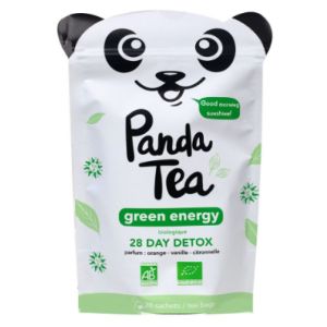 Panda Tea - Green Energy, 28 day detox - 28 sachets
