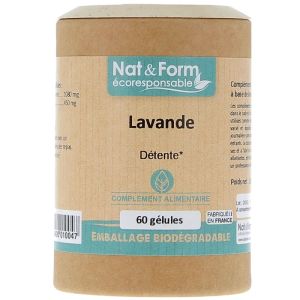 Nat & Form - Lavande - 60 gélules