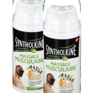 Syntholkiné - Crème gel de massage - lot de 2x75ml