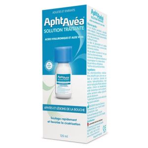 AphtAvéa - Solution traitante aphtes et lésions de la bouche - 120ml