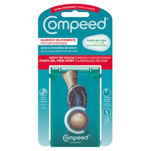 Compeed - Ampoules plante du pied sport - 5 pansements