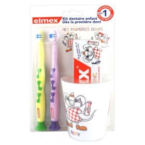 Elmex - Kit dentaire - Enfant - 50 ml