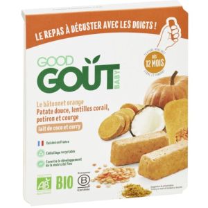Good Goût - Le Bâtonnet orange - 6 bâtonnets