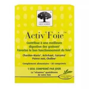 New Nordic - Activ' Foie - 30 comprimés