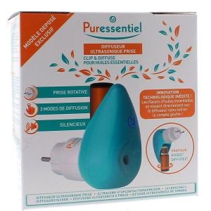 Puressentiel - Diffuseur ultrasonique prise clip&diffuse