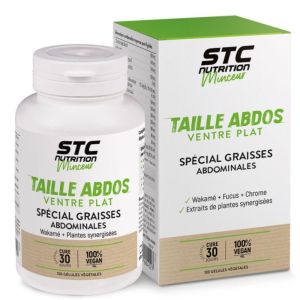 STC Nutrition - Taille Abdos ventre plat - 120 gélules