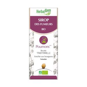 HerbalGem - Sirop des Fumeurs Poumons - 150ml