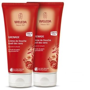 Weleda - Grenade Crème de douche éveil des sens - 2 x 200 ml