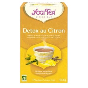 Yogi Tea - Détox au citron - 17 sachets