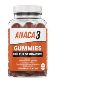 Anaca 3 - Gummies brûleur de graisses - 60 gummies