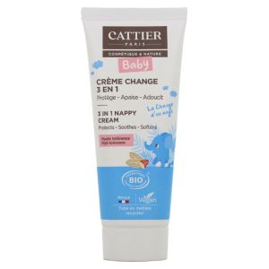 Cattier baby - crème change 3 en 1 - 75mL