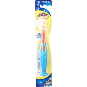 Elgydium - Brosse à dents Kids 2/6 ans - Brosse souple