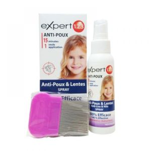 Expert 1.2.3 - Spray anti poux et lentes - 200ml