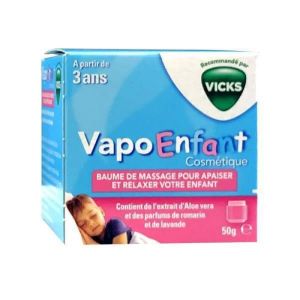 Vicks - Vapo enfant baume de massage - 50 g